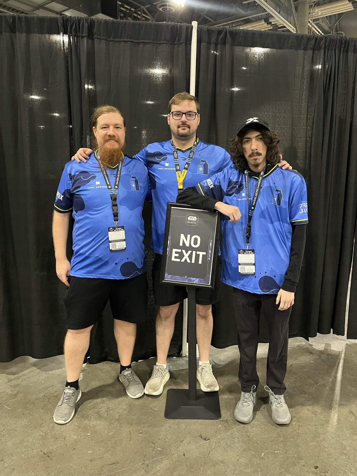 Blue Milk Gaming at a Star Wars: Unlimited event